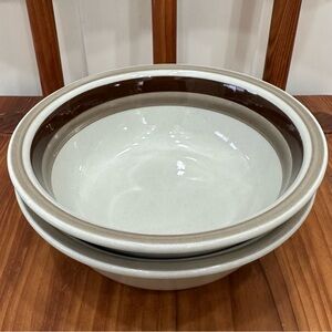 Set of 2 Vintage Arabia Finland Pirtti Bowls Cereal Bowl